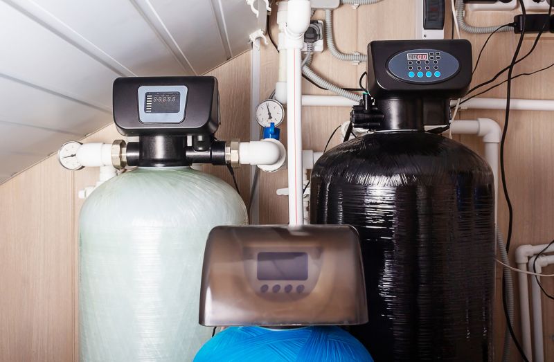 Water Softener with Backwash Connection